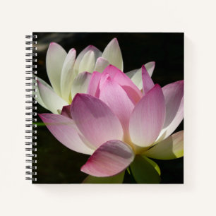 Pair of Lotus Flowers II Notebook