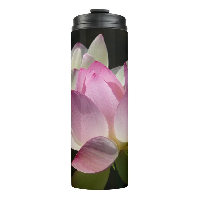 Pair of Lotus Flowers II Thermal Tumbler (Front)
