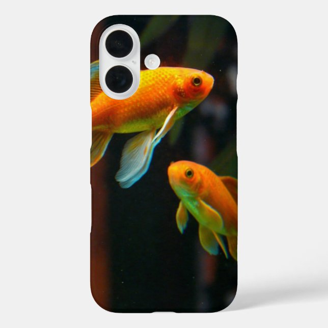 Pair of Lucky Goldfish Case-Mate iPhone Case (Back)