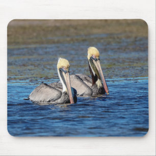 Pair of Pelicans Mouse Mat