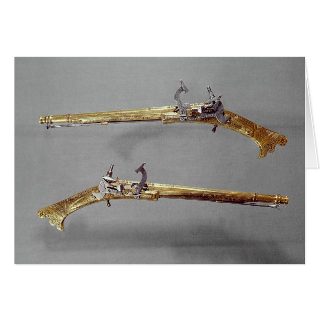 Pair of pistols, 1624-26 (Front Horizontal)