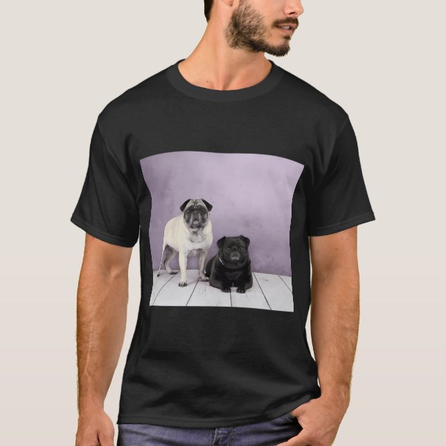 Pair of Pugs T-Shirt (Front)