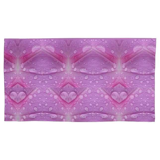 Pair Of Purple And Mauve Pillow Case (Front-Left)