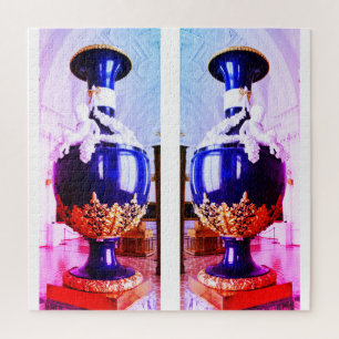Pair of Russian vases Jigsaw Puzzle