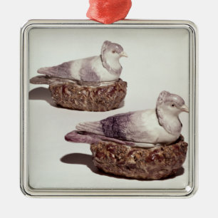 Pair of Staffordshire pottery tureens Metal Tree Decoration