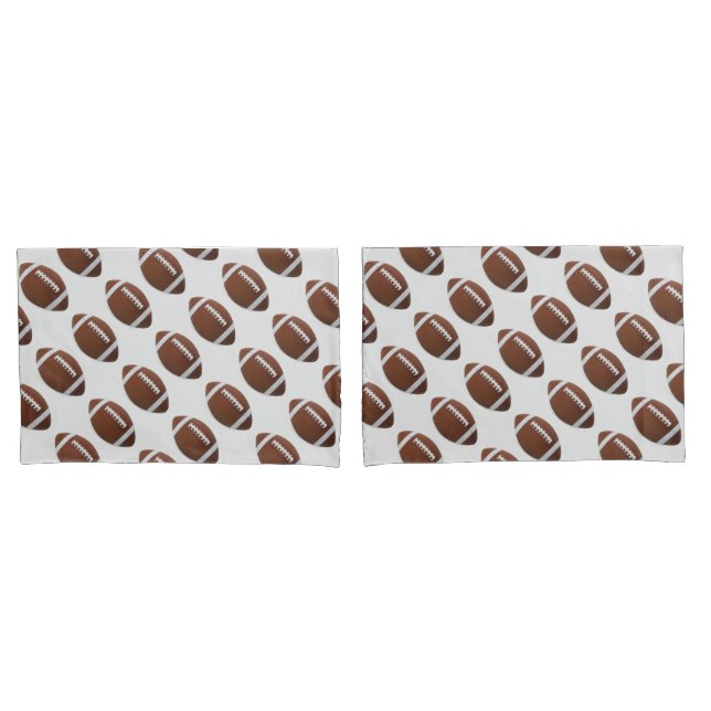Pair of Standard Size Pillowcases/Football Pillowcase (Front-Set)