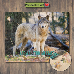 Pair of Wolves Jigsaw Puzzle