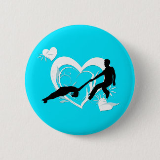 Pairs Figure Skating Button