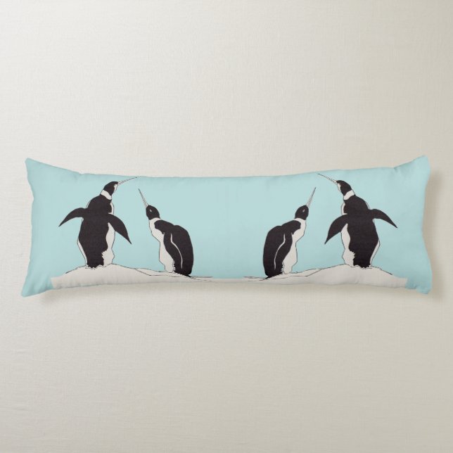 pairs of penguins body cushion (Front)