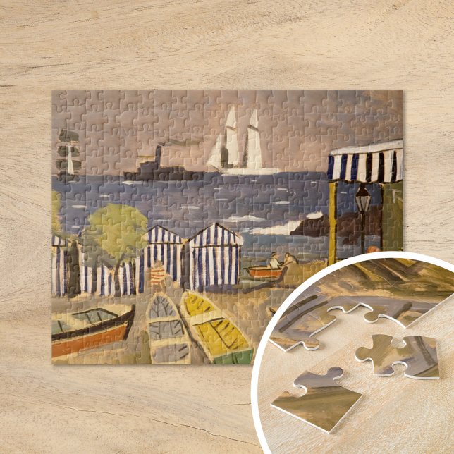 Paisaje de Playa | Joaquín Torres-García Jigsaw Puzzle (Creator Uploaded)