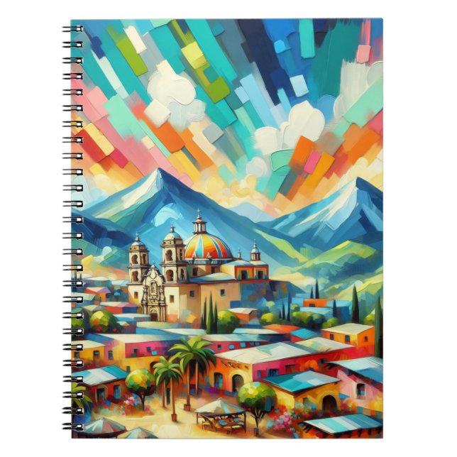 Paisaje Mexicano Notebook (Front)