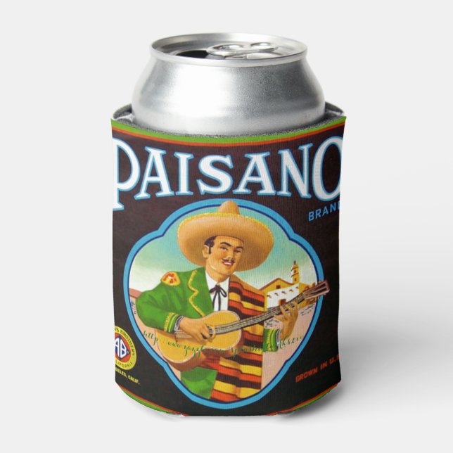 "Paisano" Can Cooler (Can Front)