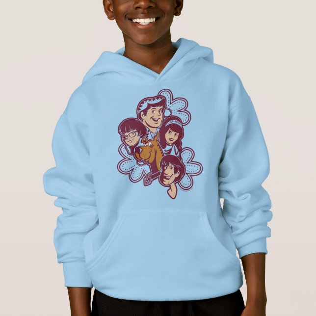Paisely Flower Scooby-Doo and the Gang (Front)