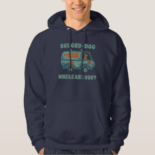 Paisely Scooby-Doo Driving Mystery Machine Hoodie