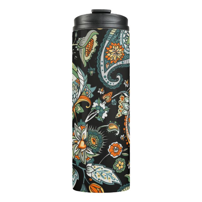 Paisley. A seamless pattern based on the tradition Thermal Tumbler (Front)
