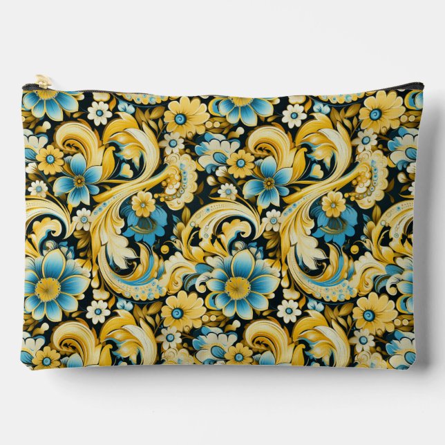 Paisley  accessory pouch (Front)