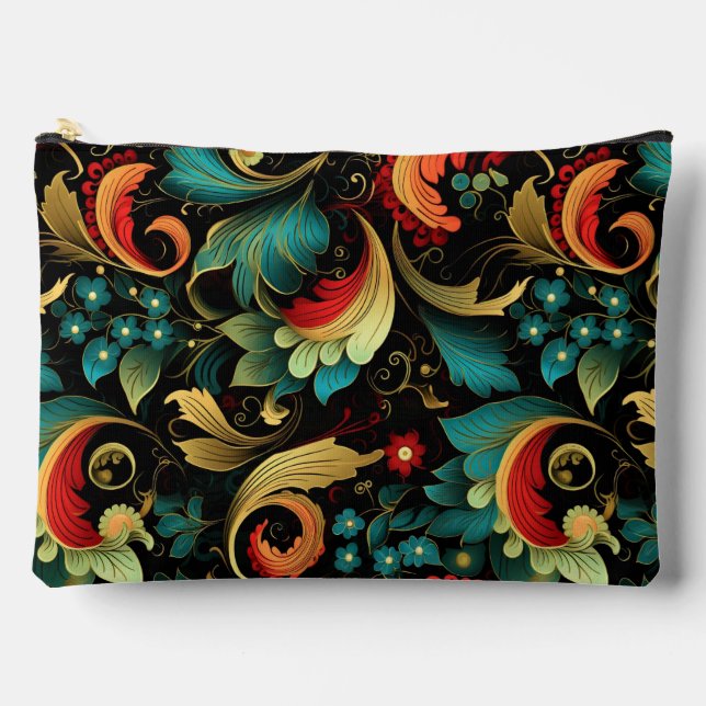 Paisley  accessory pouch (Front)