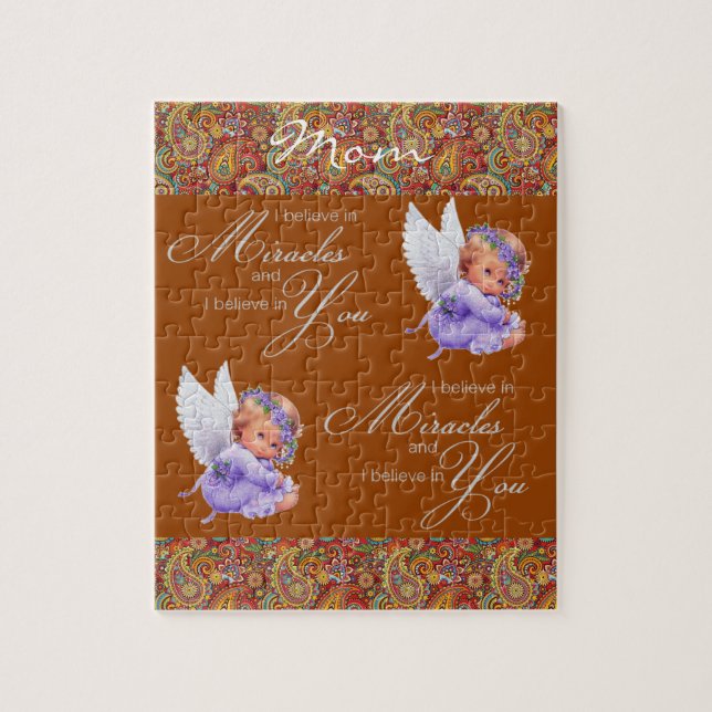 Paisley Angels Jigsaw Puzzle Daisy (Vertical)