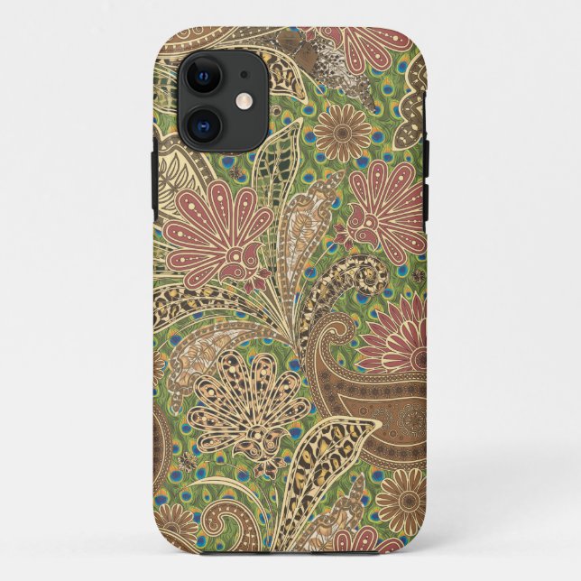 Paisley Animal Print Case-Mate iPhone Case (Back)