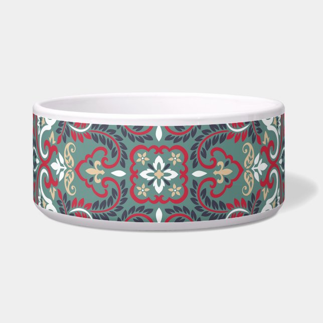 Paisley Bandanna Print: Silk Neck Scarf (Front)
