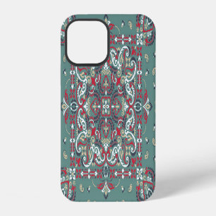 Paisley Bandanna Print: Silk Neck Scarf iPhone 12 Case