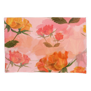 Paisley bandanna print, silk scarf design. pillowcase