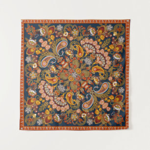 Paisley Bandanna Silk Neck Scarf Tapestry