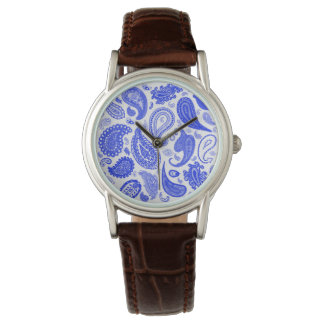 Paisley Blue Fashion Watch by Julie Everhart