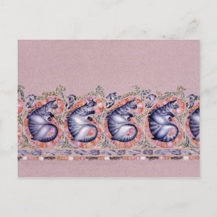 Paisley Border Postcard