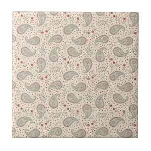 Paisley Ceramic Tile
