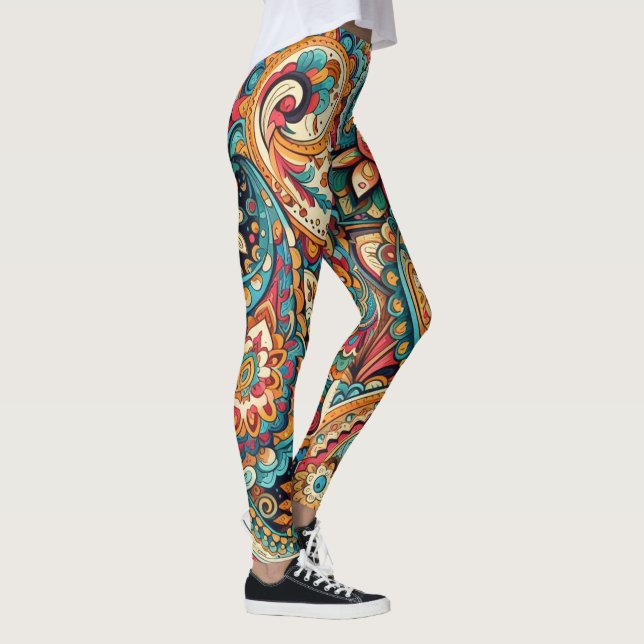 Paisley chic  leggings (Right)