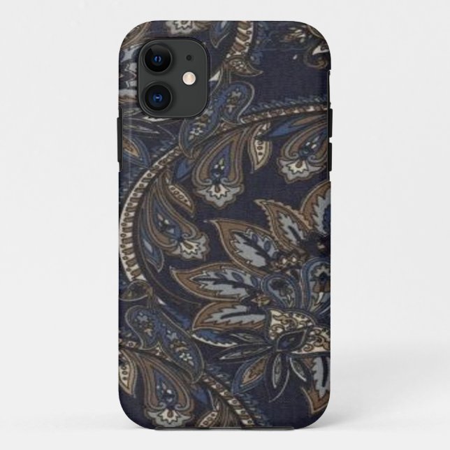 Paisley Denim Print Case-Mate iPhone 5 Case-Mate iPhone Case (Back)