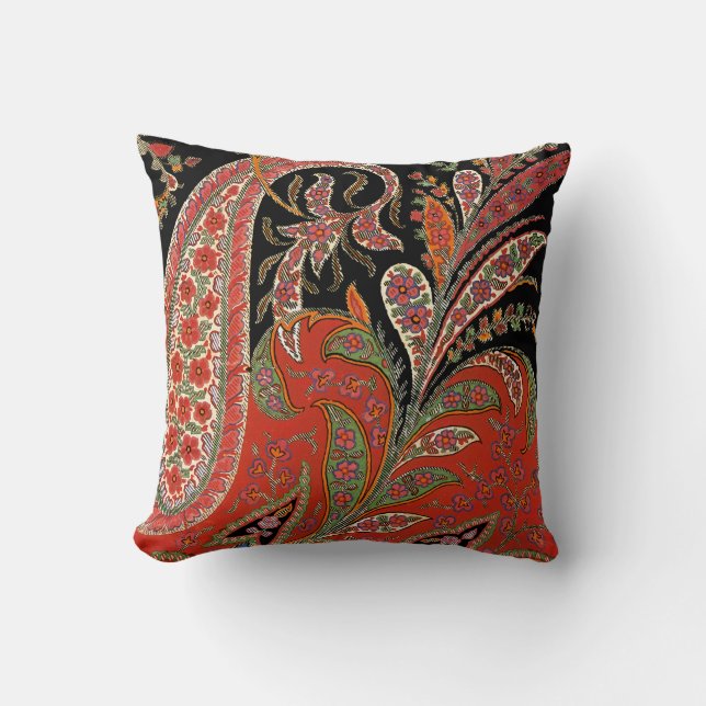 Paisley Design #5 at SusieJayne Cushion (Front)