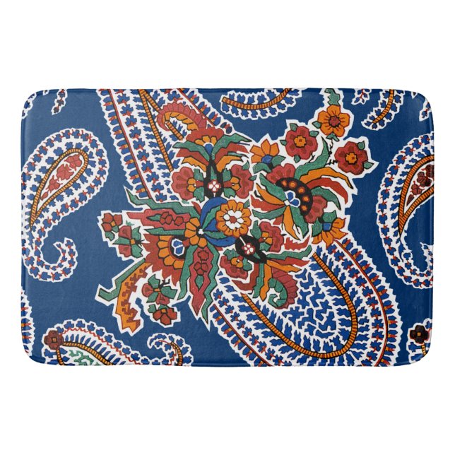 Paisley Design #6 at SusieJayne Bath Mat (Front)