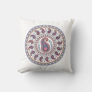 Paisley design cushion