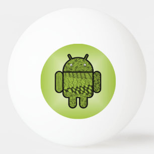 Paisley Doodle Character for Android™ Ping Pong Ball