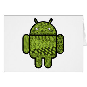 Paisley Doodle Character for the Android™ robot