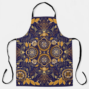Paisley Elegance: Textile Design Pattern Apron