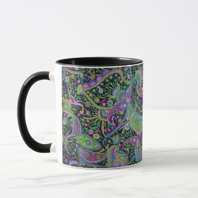 Paisley Fantasy Mug (Left)