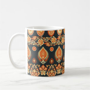 Paisley Floral oriental ethnic Pattern. Seamless A Coffee Mug
