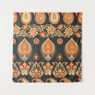 Paisley Floral: Oriental Ethnic Seamless Tapestry