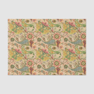 Paisley Flower Tissue Paper