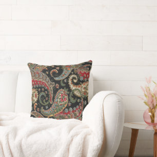 Paisley Fractal Cushion