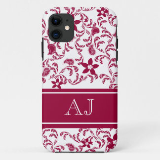 Paisley Garden with Changeable Colour iPhone 11 Case
