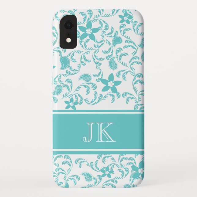Paisley Garden with Changeable Colour Case-Mate iPhone Case (Back)