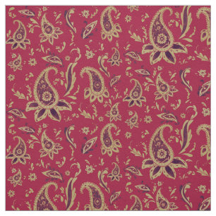 Paisley gold, Fabric