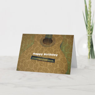 Paisley Guitar Card