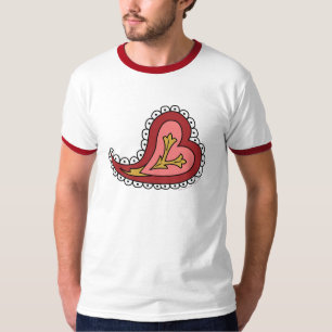 Paisley Heart Men's Light Shirt