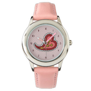 Paisley Heart Watch