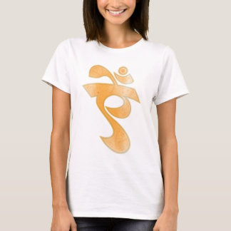Paisley Henna Saraswati Bija Mantra T-Shirt